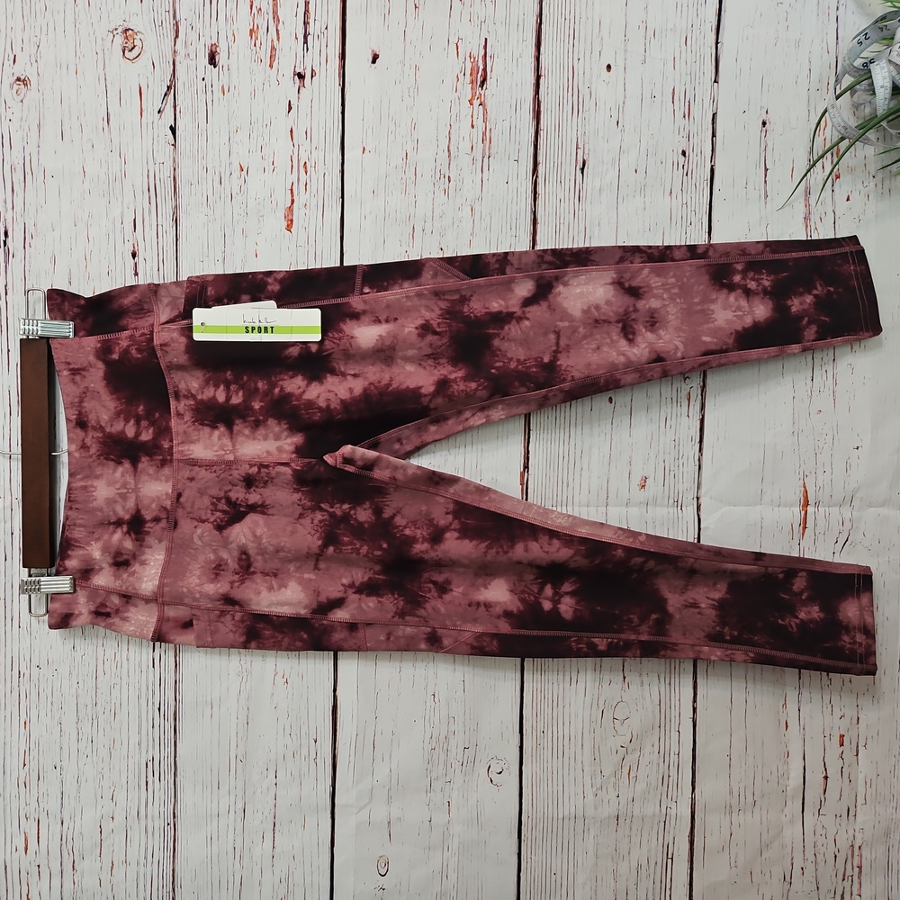 NWT Nicole Miller Sport Joga Leggings Size Large